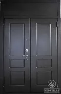 Тамбурная дверь с боковой и верхней вставкой-48