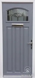 Металлическая дверь из массива сосны-145