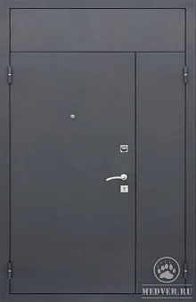 Тамбурная дверь с боковой и верхней вставкой-38