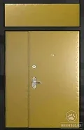 Тамбурная дверь с боковой и верхней вставкой-34