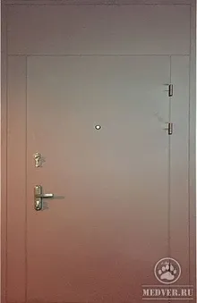 Тамбурная дверь с боковой и верхней вставкой-32