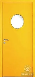 Желтая входная дверь - 5